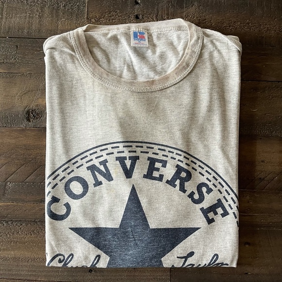 Converse Other - Vintage Converse Chuck Taylor All Star Iconic Shirt Russell Athletic XL